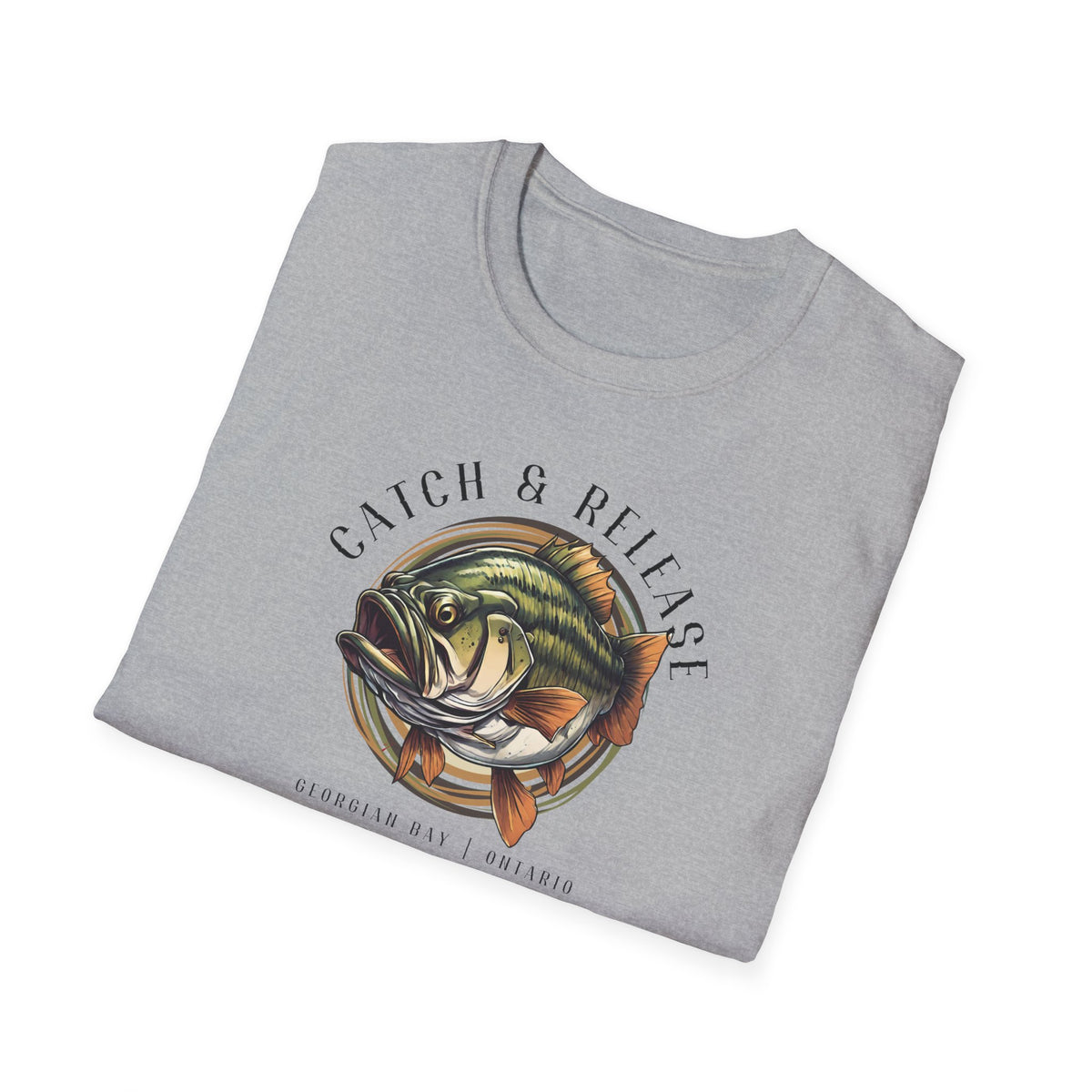 Catch & Release Georgian Bay Bass T-Shirt