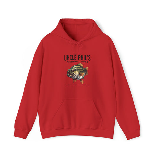 Uncle Phil's Fishing Tours Bayfield Inlet Bass Hoodie