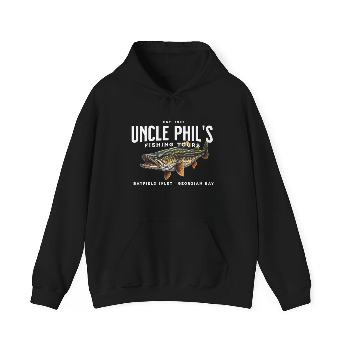 Uncle Phil's Fishing Tours Bayfield Inlet Pike Hoodie