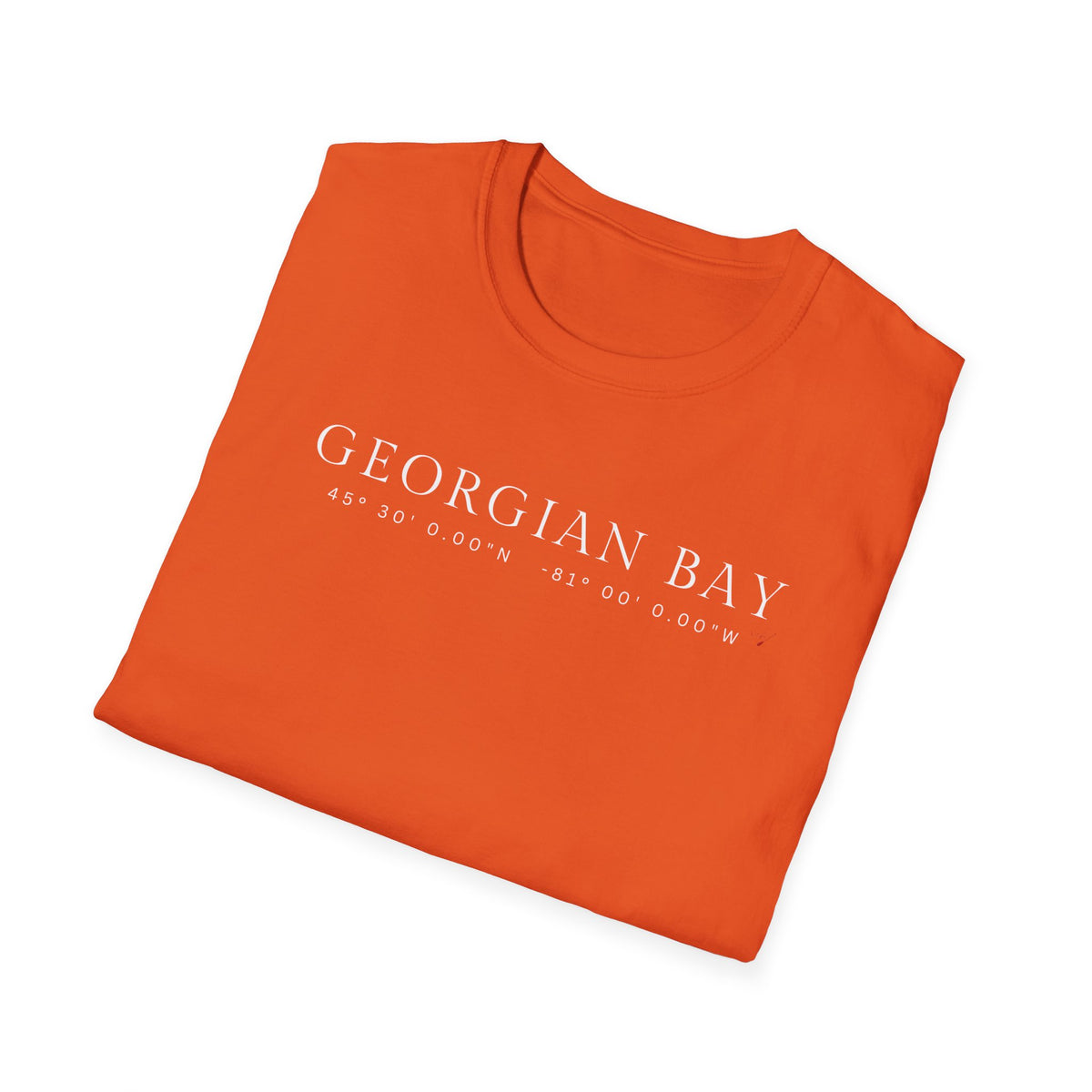 Georgian Bay Coordinates T-Shirt