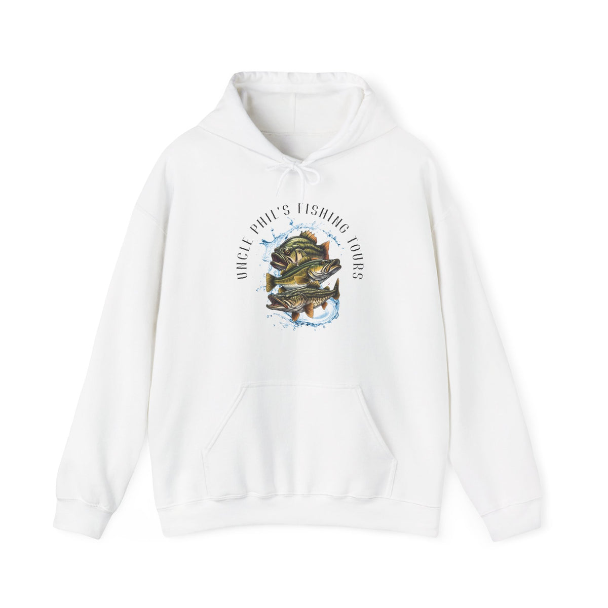 Uncle Phil's Fishing Tours Stacked Fish Hoodie