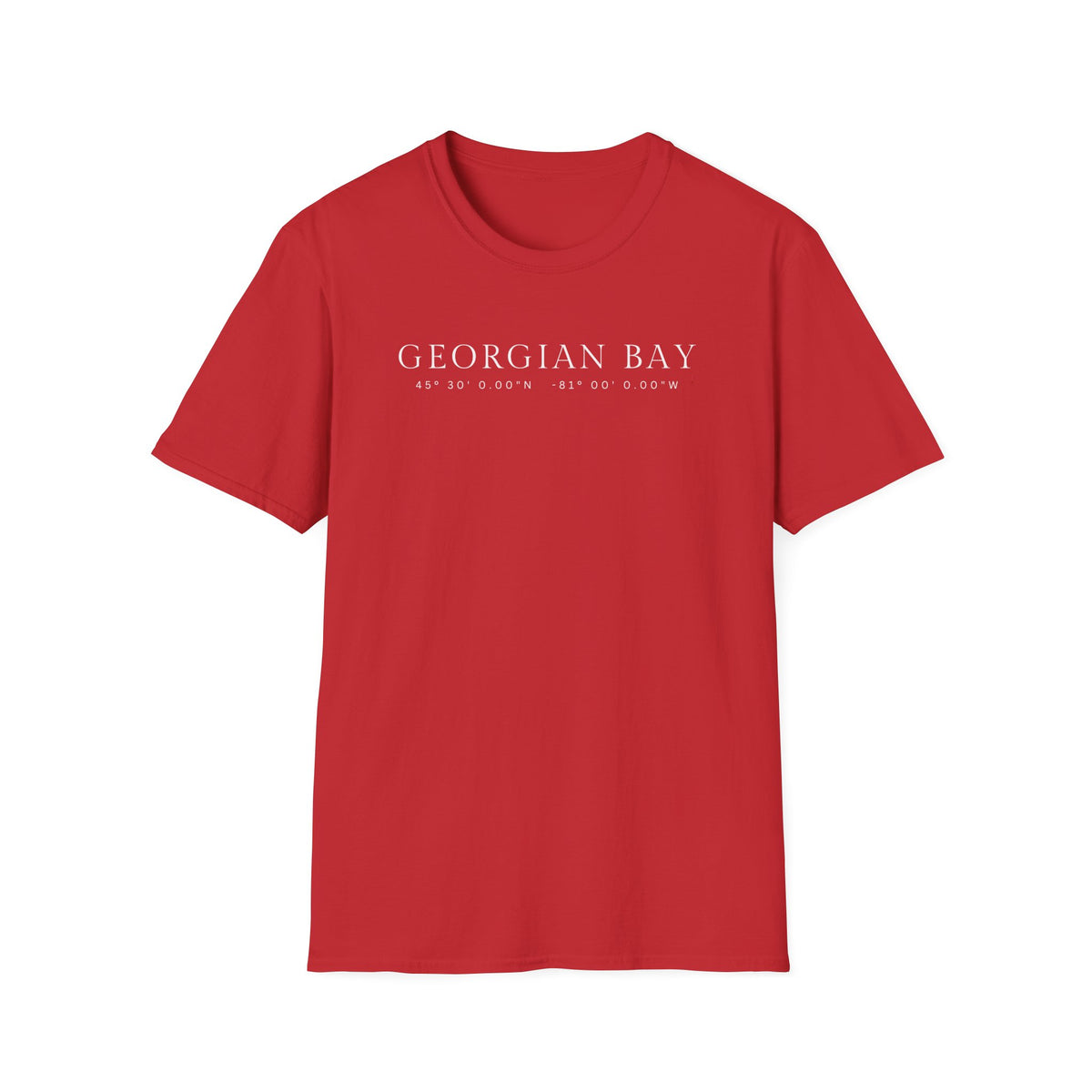 Georgian Bay Coordinates T-Shirt