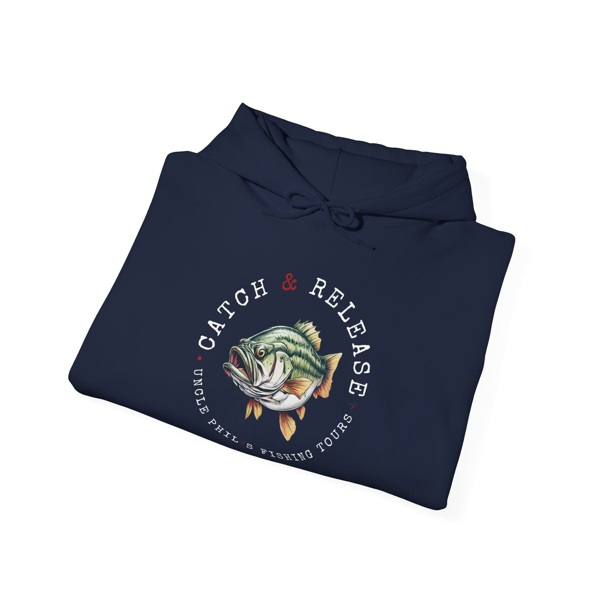 Uncle Phil's Fishing Tours Catch & Release Bass Hoodie