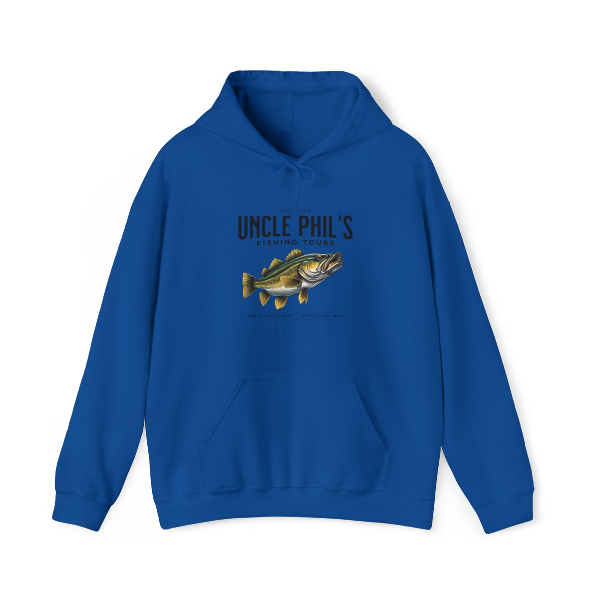 Uncle Phil's Fishing Tours Bayfield Inlet Walleye Hoodie