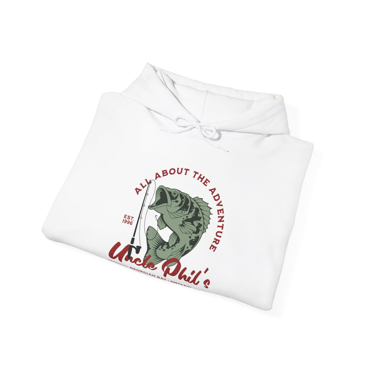 Uncle Phil's Fishing Tours - All About The Adventure Hoodie