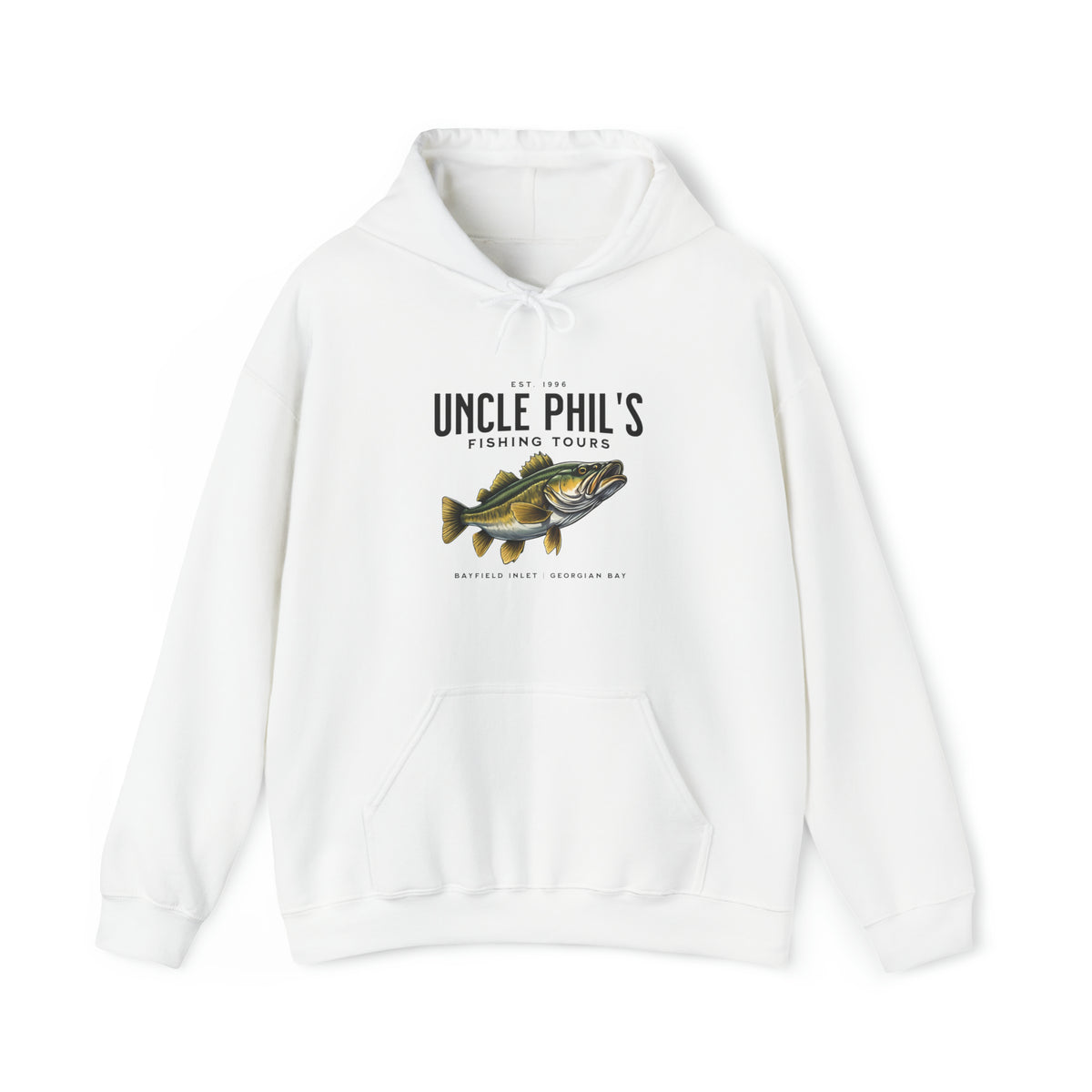 Uncle Phil's Fishing Tours Bayfield Inlet Walleye Hoodie