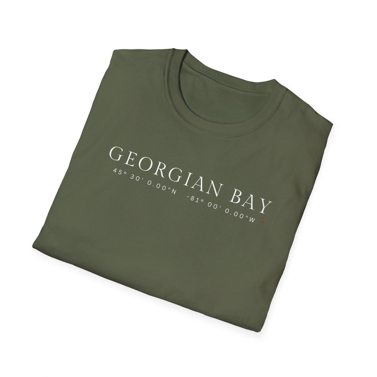 Georgian Bay Coordinates T-Shirt