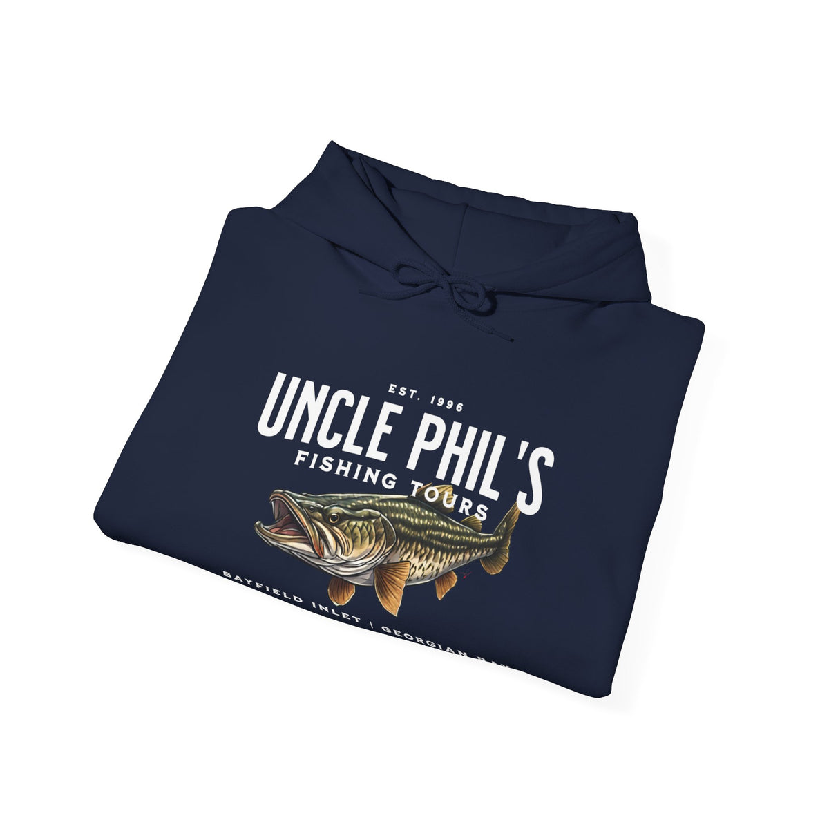 Uncle Phil's Fishing Tours Bayfield Inlet Pike Hoodie