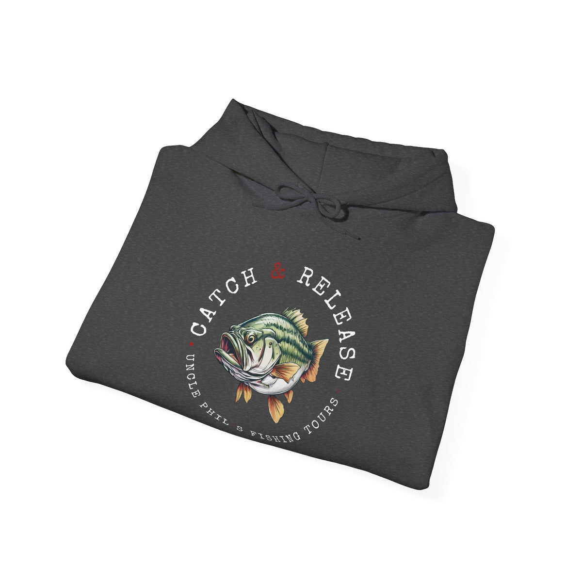 Uncle Phil's Fishing Tours Catch & Release Bass Hoodie