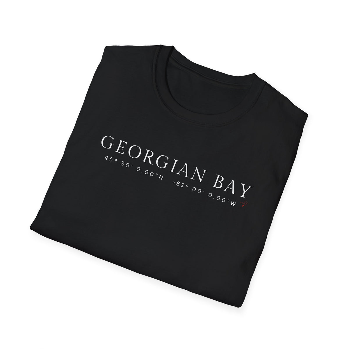 Georgian Bay Coordinates T-Shirt