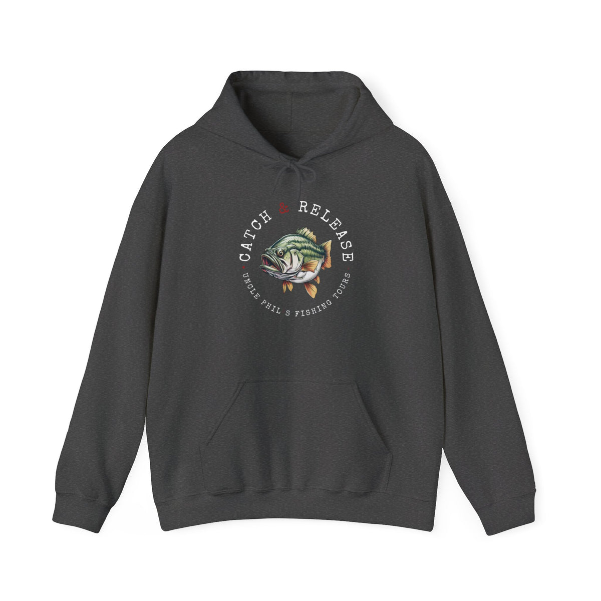 Uncle Phil's Fishing Tours Catch & Release Bass Hoodie