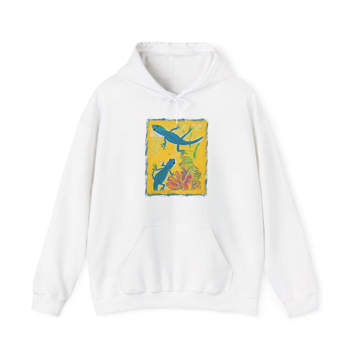 Five Lined Skink By DRW Hoodie