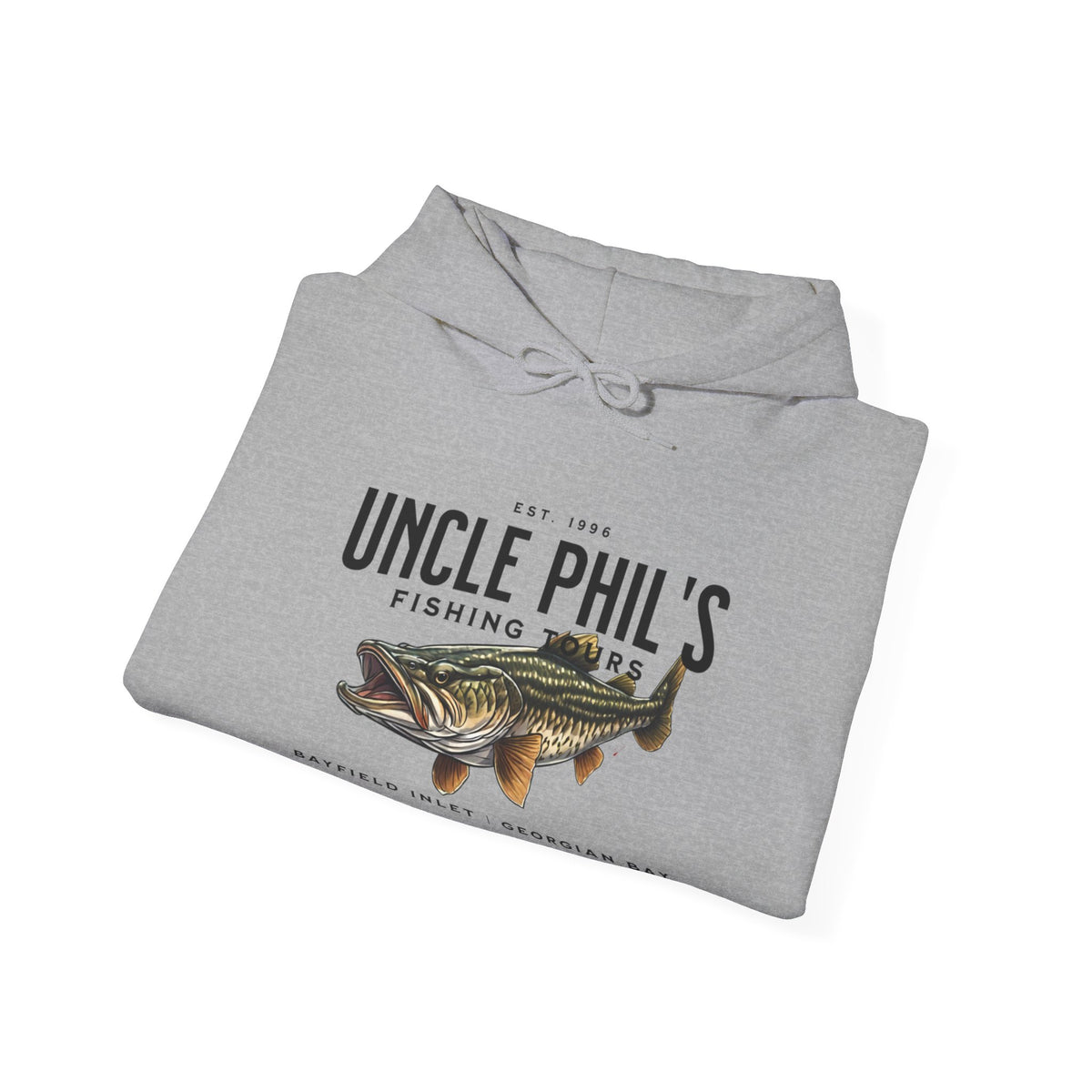 Uncle Phil's Fishing Tours Bayfield Inlet Pike Hoodie