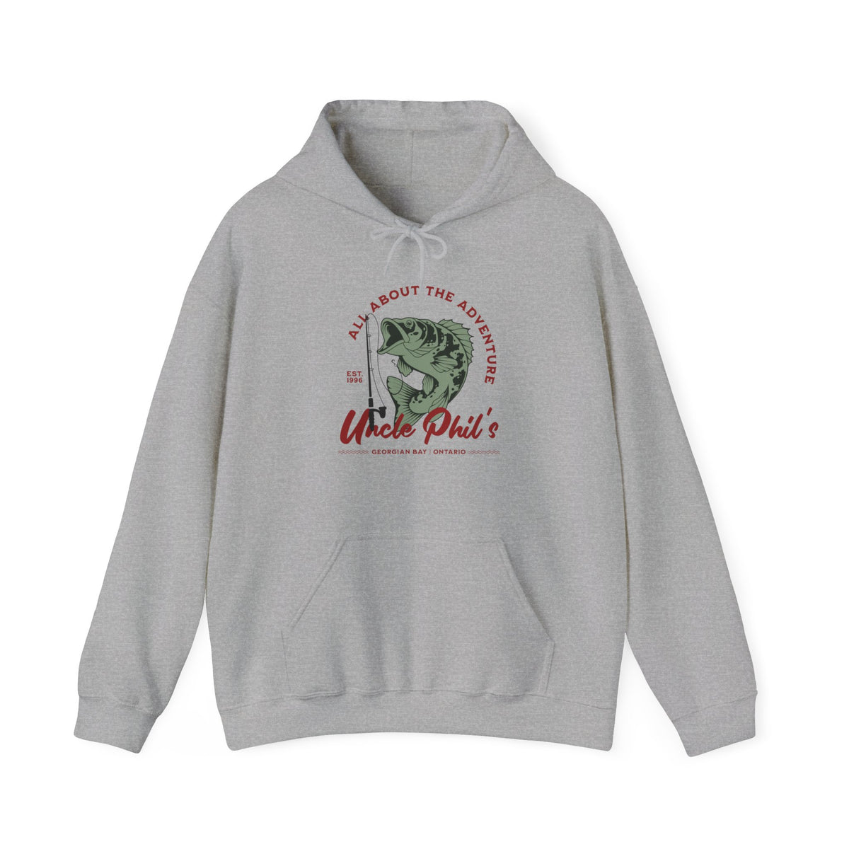 Uncle Phil's Fishing Tours - All About The Adventure Hoodie