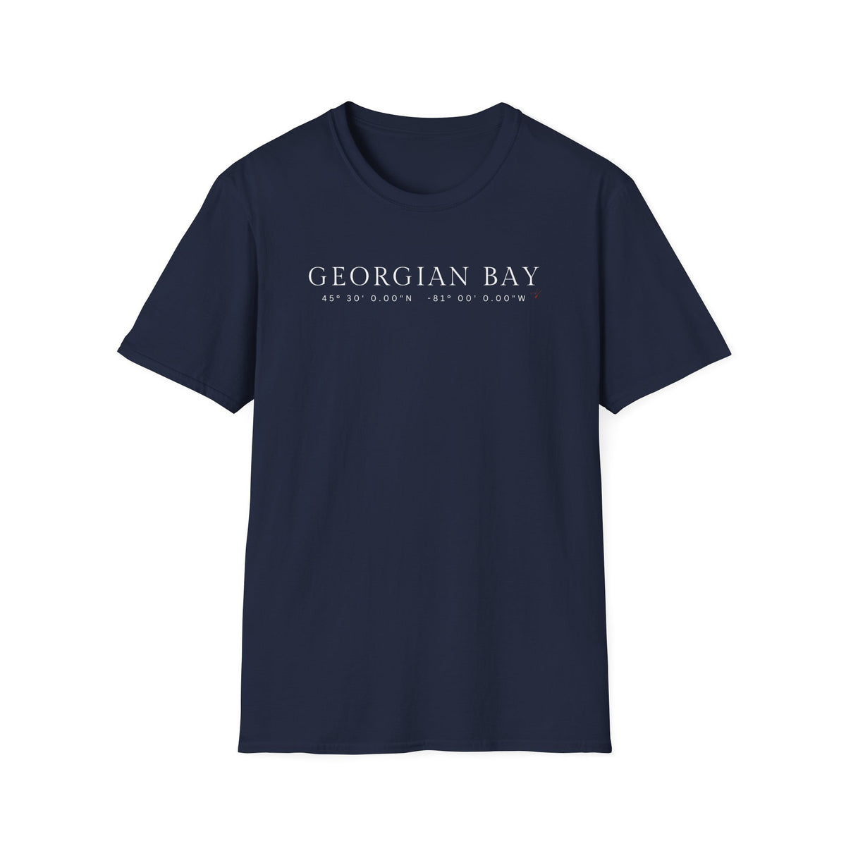 Georgian Bay Coordinates T-Shirt