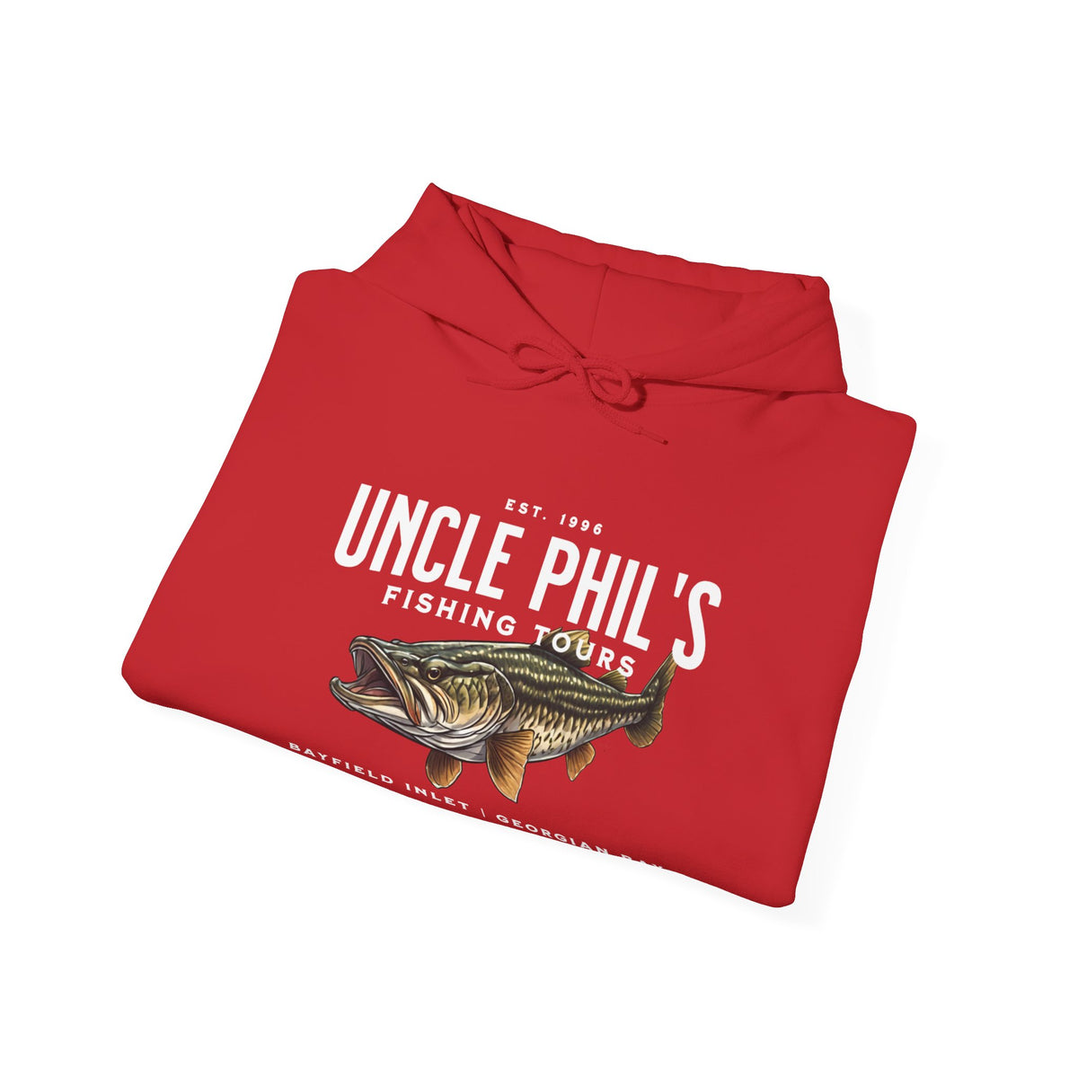 Uncle Phil's Fishing Tours Bayfield Inlet Pike Hoodie