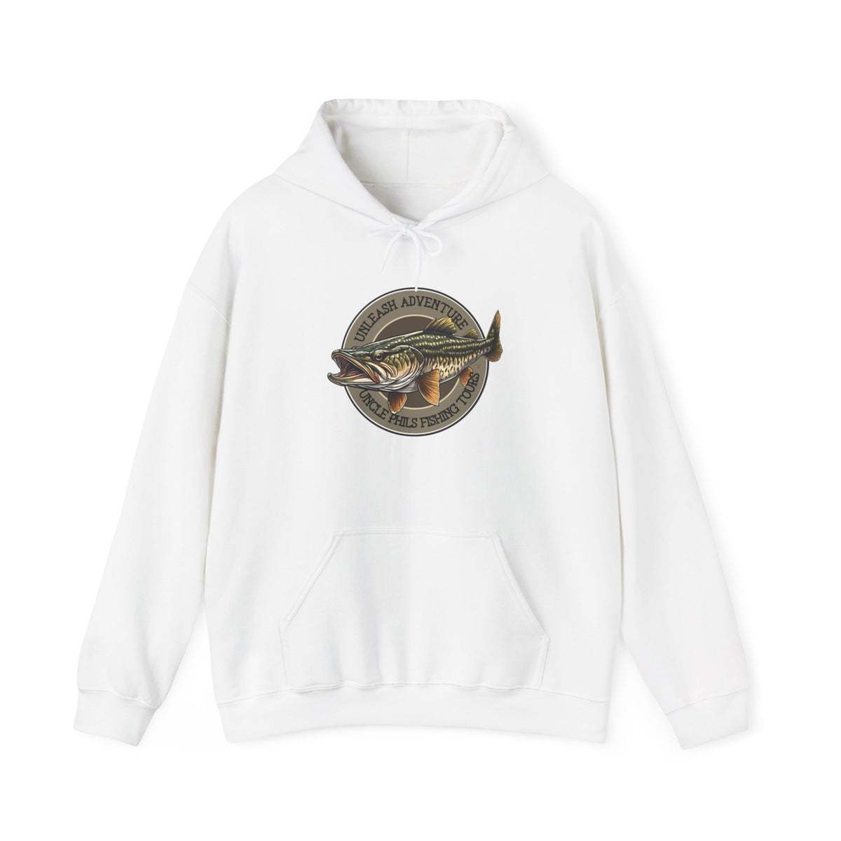 Uncle Phil's Fishing Tours Unleash Adventure Pike Hoodie