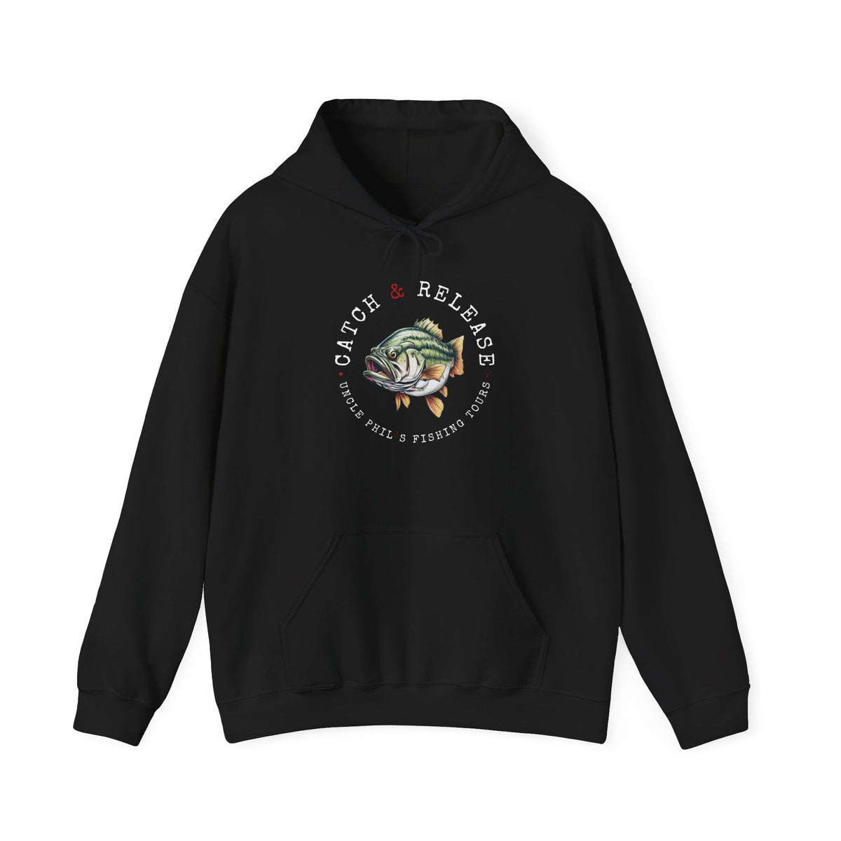 Uncle Phil's Fishing Tours Catch & Release Bass Hoodie