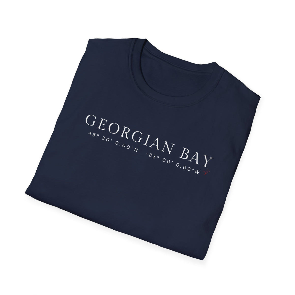 Georgian Bay Coordinates T-Shirt