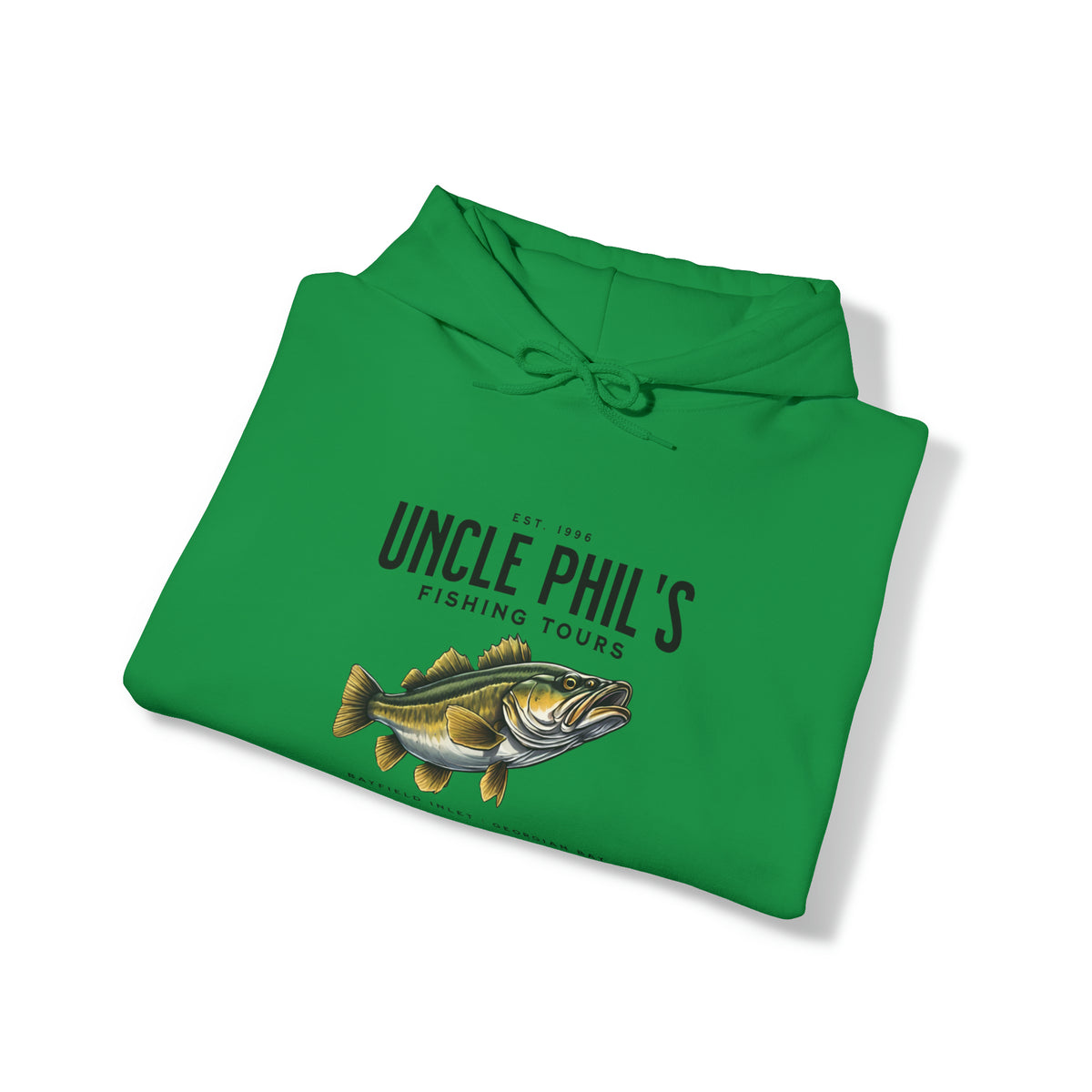 Uncle Phil's Fishing Tours Bayfield Inlet Walleye Hoodie