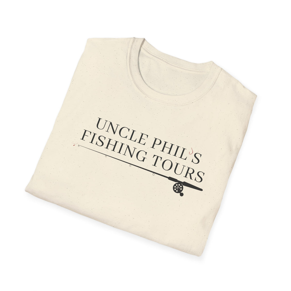Uncle Phil's Fishing Tours Rod & Reel T-Shirt