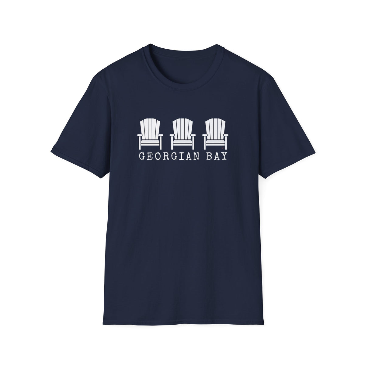 Georgian Bay Dock Chair Trio Logo T-Shirt