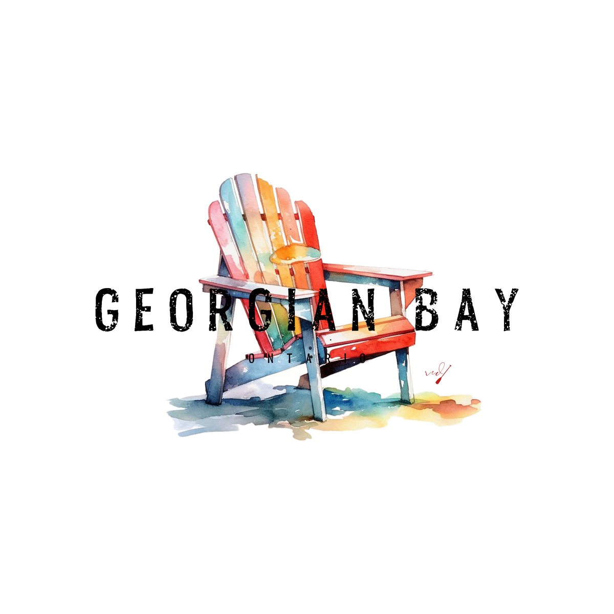Georgian Bay Dock Chair T-Shirt