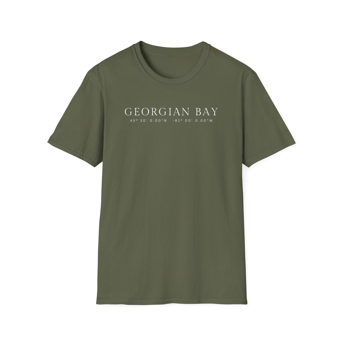 Georgian Bay Coordinates T-Shirt