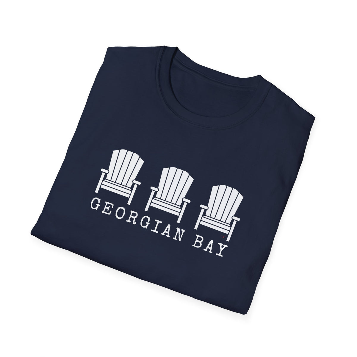 Georgian Bay Dock Chair Trio Logo T-Shirt