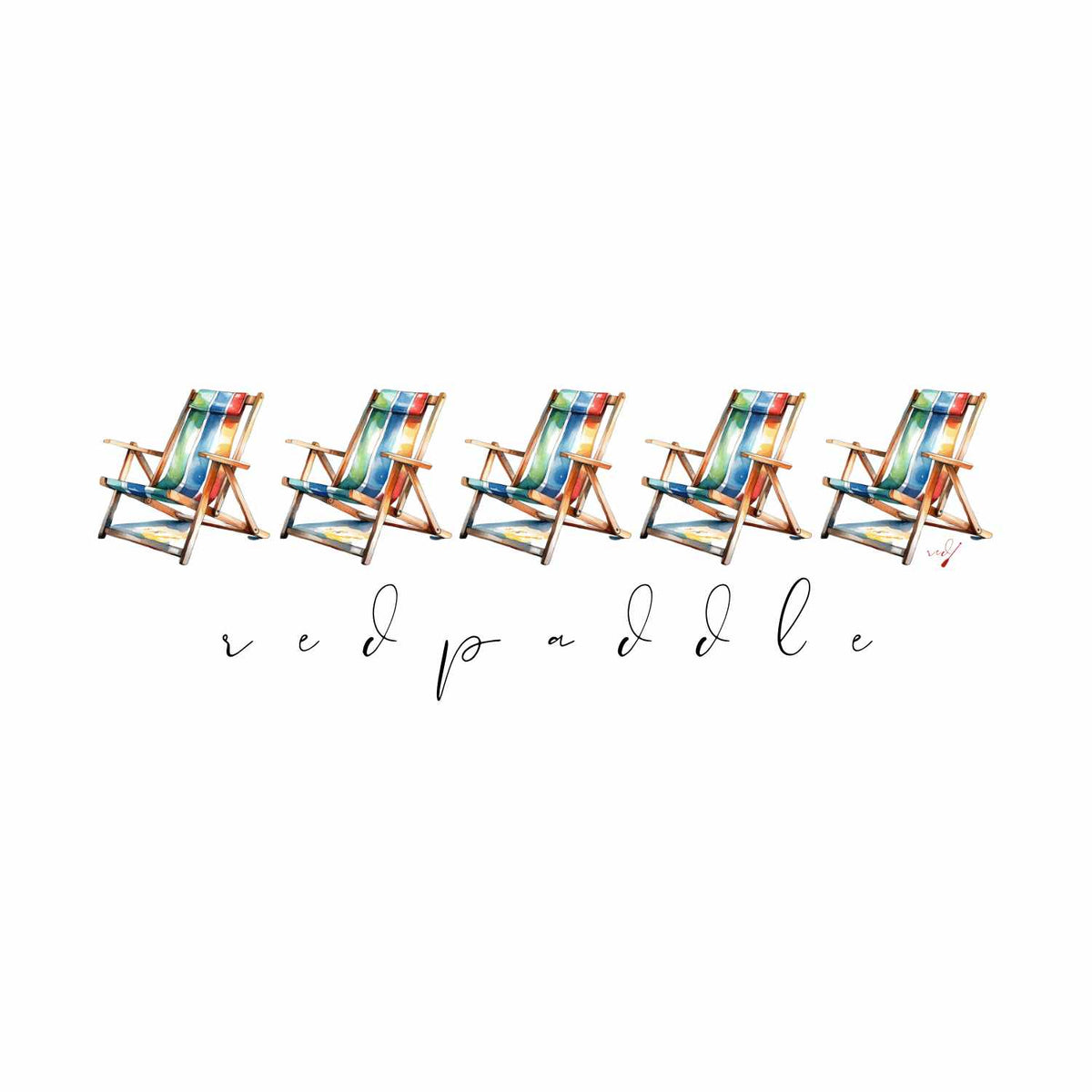 Beach Chair Line Up Hoodie